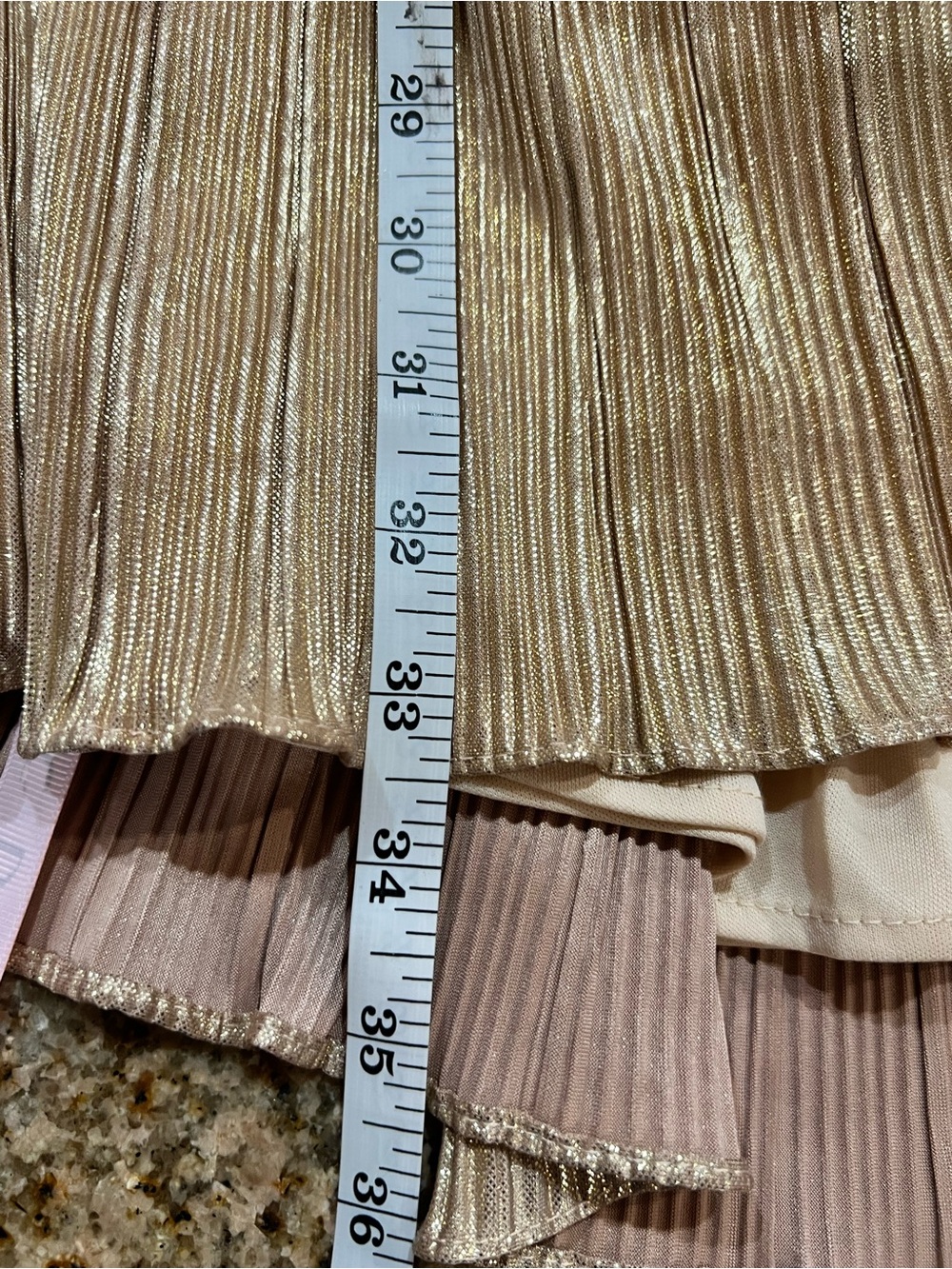 Mac Duggal Ieena 26735 Black Gold Rhinestone Cutout Tiered Mini Dress 6 NWT - Picture 11 of 13
